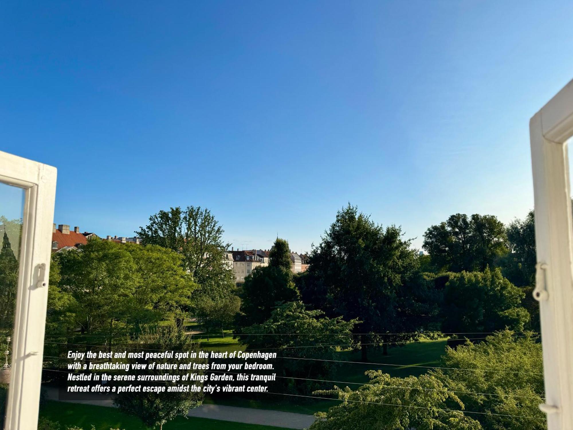Luxury 'Kings Garden View' 260M2 Prime Located Flat Copenhaga Exterior foto